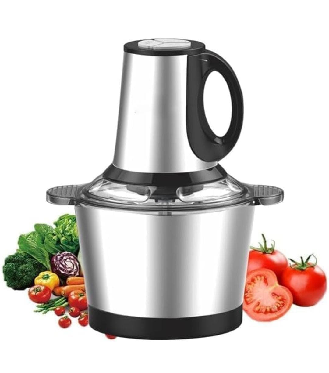 Heart Touch Collection Electric Chopper 2L Stainless Steel Heavy Duty Meat Grinder & Multipurpose Food Processor (1000W)